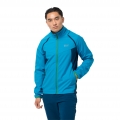 Jack Wolfskin Rowerka Softshell i Kamizelka Tandem (bez PFC) niebieska męska